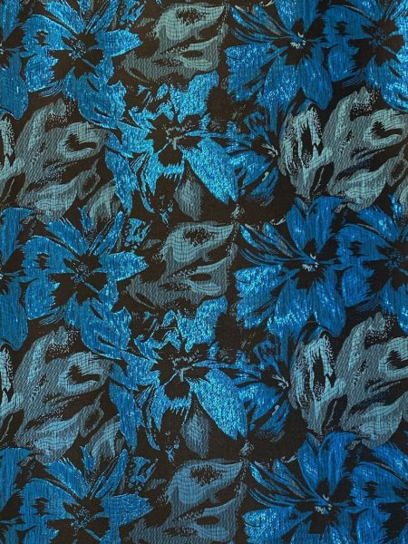 FLORAL SEGO TEAL GREEN